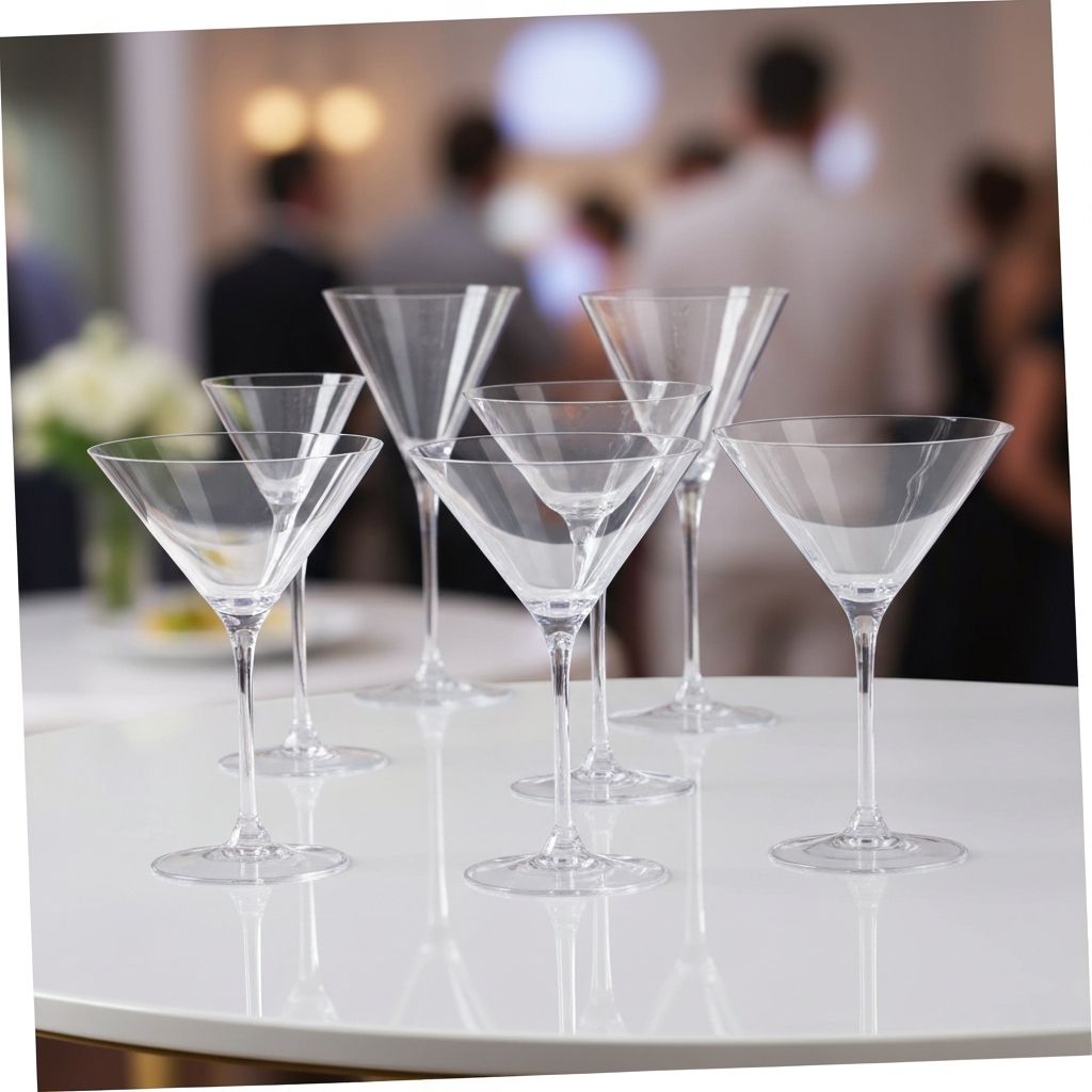 Glassware Set - Essentials equipment rental for events - $30 per day