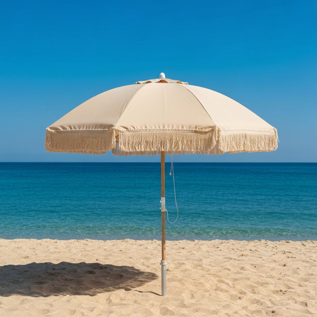 Beach Umbrella - Shade equipment rental for events - $45 per day